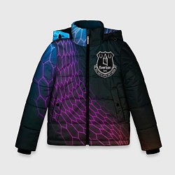 Зимняя куртка для мальчика Everton футбольная сетка
