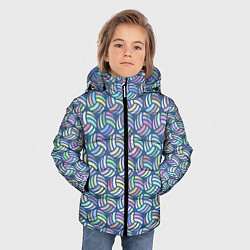 Куртка зимняя для мальчика Волейбольные мячики, цвет: 3D-светло-серый — фото 2