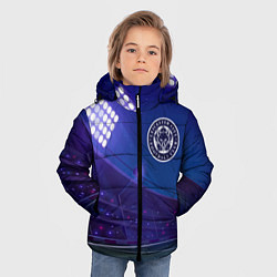 Куртка зимняя для мальчика Leicester City ночное поле, цвет: 3D-черный — фото 2