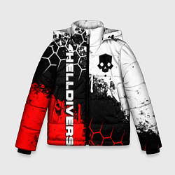 Зимняя куртка для мальчика Helldivers 2: Skull Logo