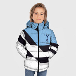 Куртка зимняя для мальчика Tottenham sport geometry, цвет: 3D-светло-серый — фото 2