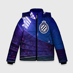 Зимняя куртка для мальчика Club Brugge ночное поле