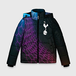 Зимняя куртка для мальчика Tottenham футбольная сетка