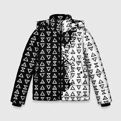 Зимняя куртка для мальчика Ведьмак 3 магические знаки