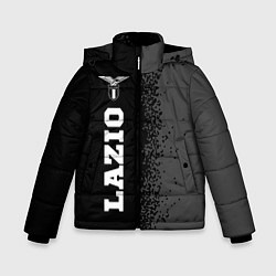 Куртка зимняя для мальчика Lazio sport на темном фоне по-вертикали, цвет: 3D-черный