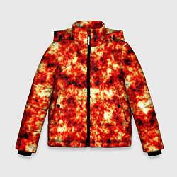 Зимняя куртка для мальчика Vulcan lava texture