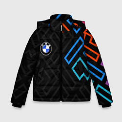 Зимняя куртка для мальчика BMW brand color carbon