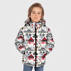 Куртка зимняя для мальчика CCCP, цвет: 3D-черный — фото 2