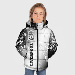 Куртка зимняя для мальчика Liverpool sport на светлом фоне по-вертикали, цвет: 3D-черный — фото 2