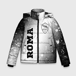 Куртка зимняя для мальчика Roma sport на светлом фоне вертикально, цвет: 3D-черный