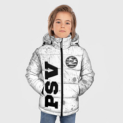 Куртка зимняя для мальчика PSV sport на светлом фоне вертикально, цвет: 3D-черный — фото 2