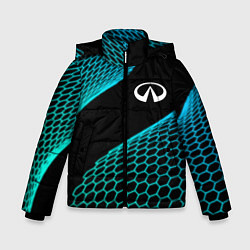 Зимняя куртка для мальчика Infiniti electro hexagon