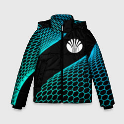 Зимняя куртка для мальчика Daewoo electro hexagon