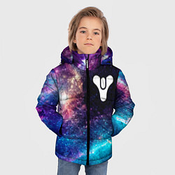 Куртка зимняя для мальчика Destiny space game, цвет: 3D-черный — фото 2