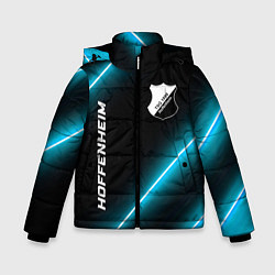 Куртка зимняя для мальчика Hoffenheim неоновые лампы, цвет: 3D-черный
