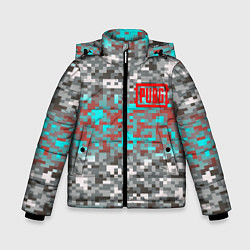 Зимняя куртка для мальчика PUBG милитари