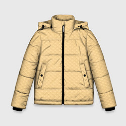 Зимняя куртка для мальчика Паттерн сетчатый чашуйчетый