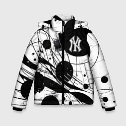 Зимняя куртка для мальчика New York Yankees baseball team - abstraction