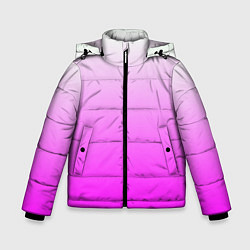 Зимняя куртка для мальчика Gradient color pink