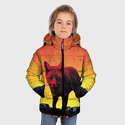 Куртка зимняя для мальчика The Prodigy: Red Fox цвета 3D-черный — фото 2