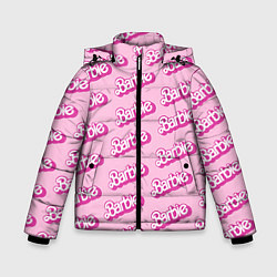 Куртка зимняя для мальчика Barbie Pattern, цвет: 3D-черный