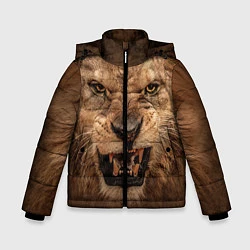 Зимняя куртка для мальчика Взгляд льва