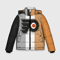 Куртка зимняя для мальчика Philadelphia Flyers, цвет: 3D-черный