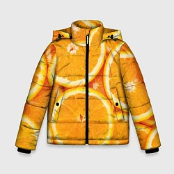 Куртка зимняя для мальчика Апельсин, цвет: 3D-красный