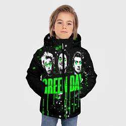 Куртка зимняя для мальчика Green Day: Acid Colour, цвет: 3D-светло-серый — фото 2
