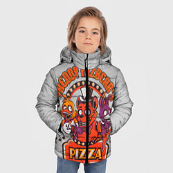 Куртка зимняя для мальчика Freddy Pizza, цвет: 3D-красный — фото 2