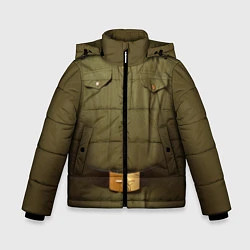 Зимняя куртка для мальчика Униформа солдата
