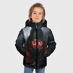 Куртка зимняя для мальчика Fallout: New Vegas, цвет: 3D-светло-серый — фото 2