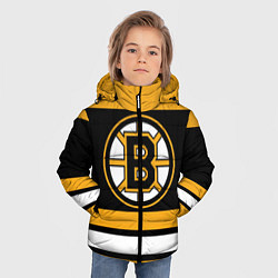 Куртка зимняя для мальчика Boston Bruins, цвет: 3D-красный — фото 2