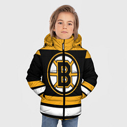 Куртка зимняя для мальчика Boston Bruins, цвет: 3D-черный — фото 2