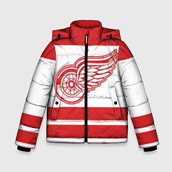 Куртка зимняя для мальчика Detroit Red Wings, цвет: 3D-светло-серый