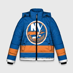 Куртка зимняя для мальчика New York Islanders, цвет: 3D-черный