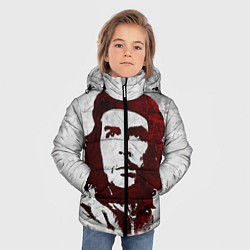 Куртка зимняя для мальчика Че Гевара, цвет: 3D-черный — фото 2