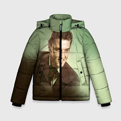 Куртка зимняя для мальчика Elvis Young, цвет: 3D-черный