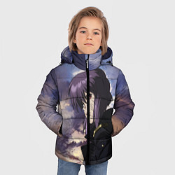 Куртка зимняя для мальчика Призрак в доспехах, цвет: 3D-красный — фото 2