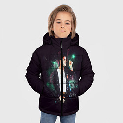 Куртка зимняя для мальчика Michael Jackson, цвет: 3D-черный — фото 2