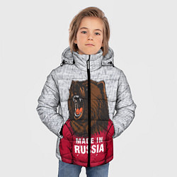 Куртка зимняя для мальчика Made in Russia, цвет: 3D-светло-серый — фото 2