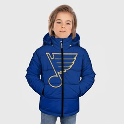 Куртка зимняя для мальчика St Louis Blues: Tarasenko 91, цвет: 3D-черный — фото 2