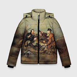 Зимняя куртка для мальчика Русские охотники