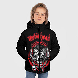 Куртка зимняя для мальчика Motorhead, цвет: 3D-черный — фото 2