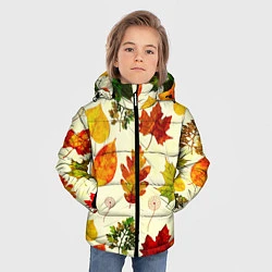 Куртка зимняя для мальчика Осень, цвет: 3D-черный — фото 2