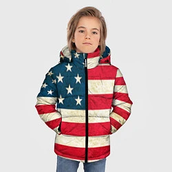 Куртка зимняя для мальчика США, цвет: 3D-светло-серый — фото 2