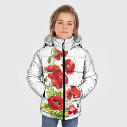 Куртка зимняя для мальчика Вышивка 22, цвет: 3D-черный — фото 2