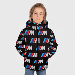 Куртка зимняя для мальчика BMW M, цвет: 3D-черный — фото 2