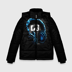 Куртка зимняя для мальчика DJ, цвет: 3D-черный