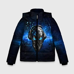 Куртка зимняя для мальчика Pirate Station: Blue Space, цвет: 3D-черный